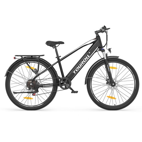 Touroll J1 Trekking Bike with 250W Motor  27 5in Wheels  561 6Wh Battery  100km Range  Mechanical Disc Brake  2