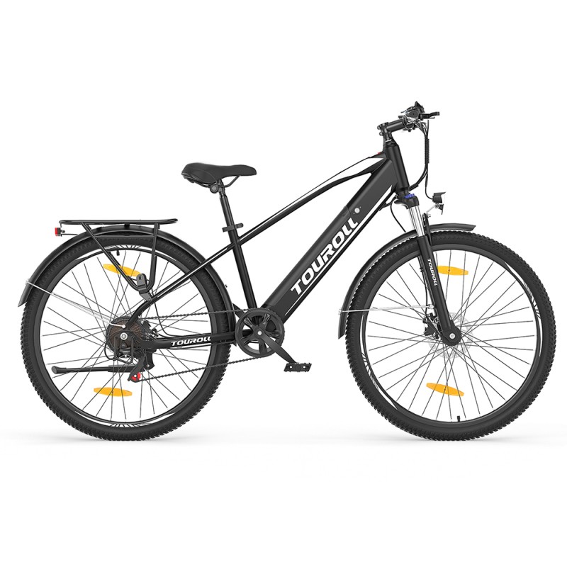 Touroll J1 Trekking Bike with 250W Motor  27 5in Wheels  561 6Wh Battery  100km Range  Mechanical Disc Brake 