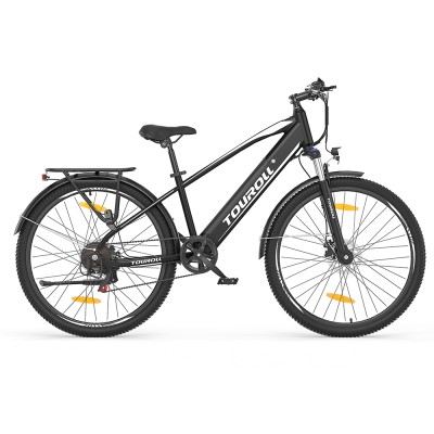 Touroll J1 Trekking Bike with 250W Motor  27 5in Wheels  561 6Wh Battery  100km Range  Mechanical Disc Brake 