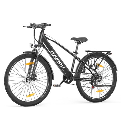 Touroll J1 Trekking Bike with 250W Motor  27 5in Wheels  561 6Wh Battery  100km Range  Mechanical Disc Brake 