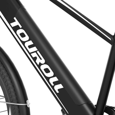 Touroll J1 Trekking Bike with 250W Motor  27 5in Wheels  561 6Wh Battery  100km Range  Mechanical Disc Brake 