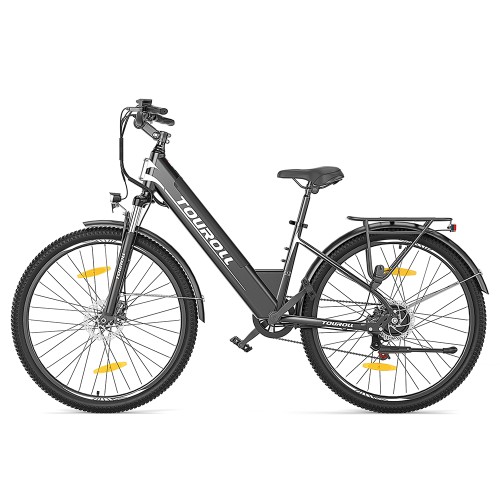 Touroll J1 ST Trekking Bike with 250W Motor  27 5in Wheels  561 6Wh Battery  100km Range  Mechanical Disc Brake 