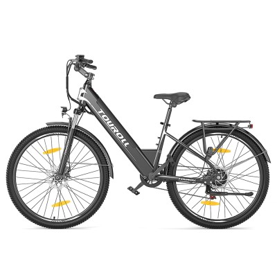 Touroll J1 ST Trekking Bike with 250W Motor  27 5in Wheels  561 6Wh Battery  100km Range  Mechanical Disc Brake 