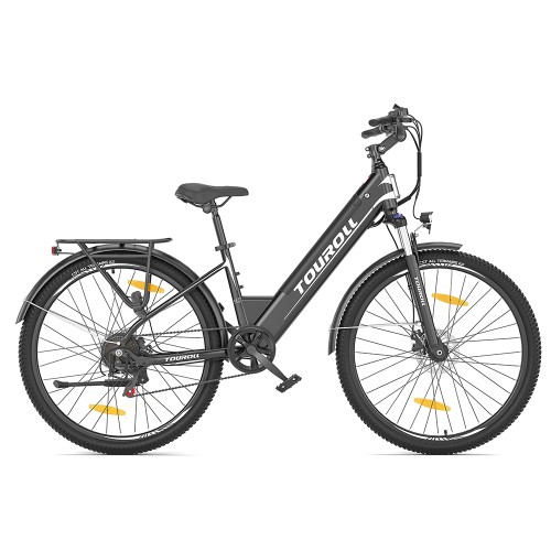 Touroll J1 ST Trekking Bike with 250W Motor  27 5in Wheels  561 6Wh Battery  100km Range  Mechanical Disc Brake  2