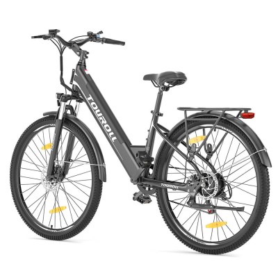 Touroll J1 ST Trekking Bike with 250W Motor  27 5in Wheels  561 6Wh Battery  100km Range  Mechanical Disc Brake 