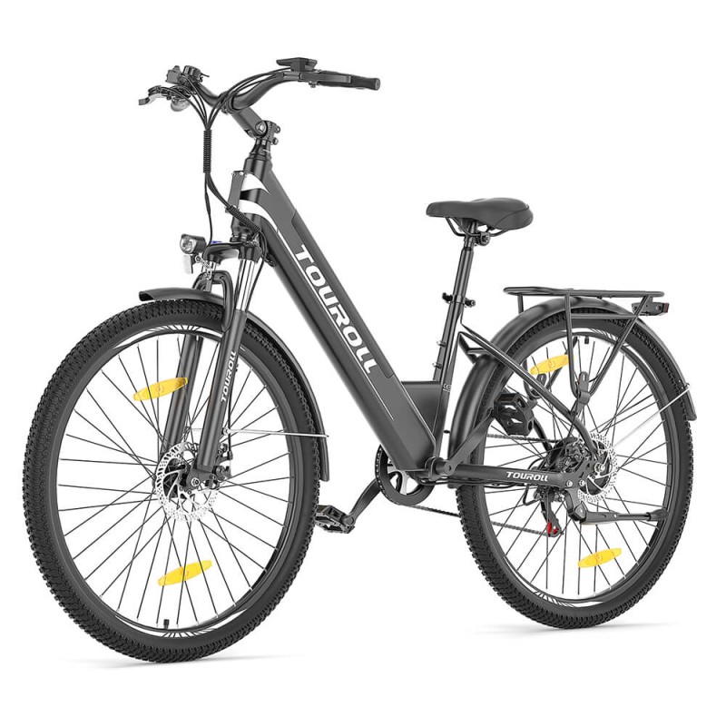 Touroll J1 ST Trekking Bike with 250W Motor  27 5in Wheels  561 6Wh Battery  100km Range  Mechanical Disc Brake 