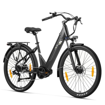 Urbano 3 EU Plug Grey  27 5 Inches  36V 13AH Battery Capacity  250W Mid-motor E-bike