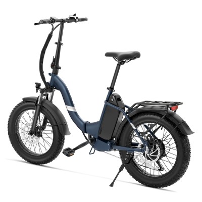 Touroll S2 Blue EU Plug Step-Thru 20in 48V15Ah 250W E-Bike
