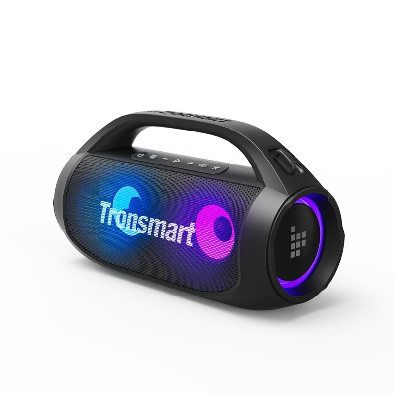 Tronsmart Bang SE Bluetooth Party Speaker 3 Lighting Modes  24 Hours of Playtime  IPX6 Waterproof - Black