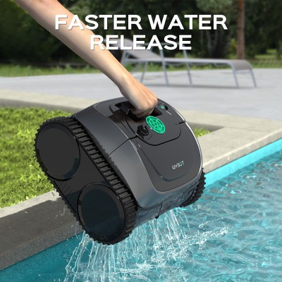WYBOT C1 Cordless Robotic Pool Cleaner  150min Runtime  Wall Climbing  Intelligent Route Planning  APP Control  for Pools up to 