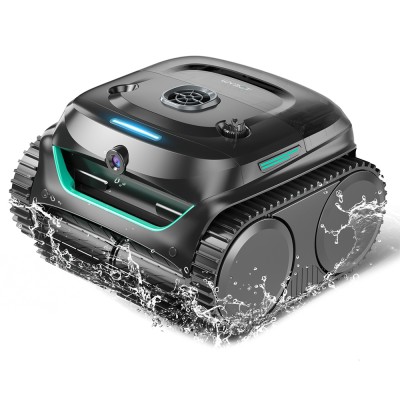 WYBOT C2 Vision Cordless Pool Robot Vacuum  Debris Detection with AI Camera  8-in-1 Master Cleaning  Two-Layer Filtration  Brush