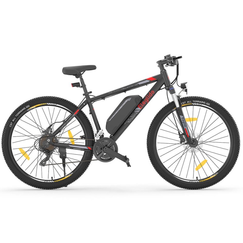 Eleglide Mopride 2 27 5' Black EU Plug Step-Over 36V18Ah 250W E-Bike
