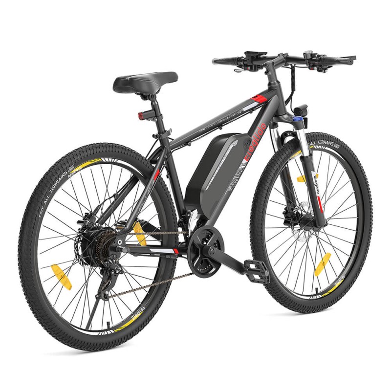 Eleglide Mopride 2 27 5' Black EU Plug Step-Over 36V18Ah 250W E-Bike