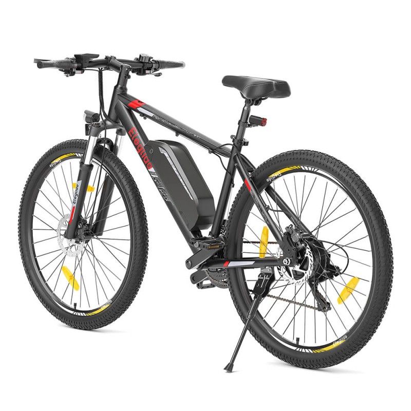 Eleglide Mopride 2 27 5' Black EU Plug Step-Over 36V18Ah 250W E-Bike