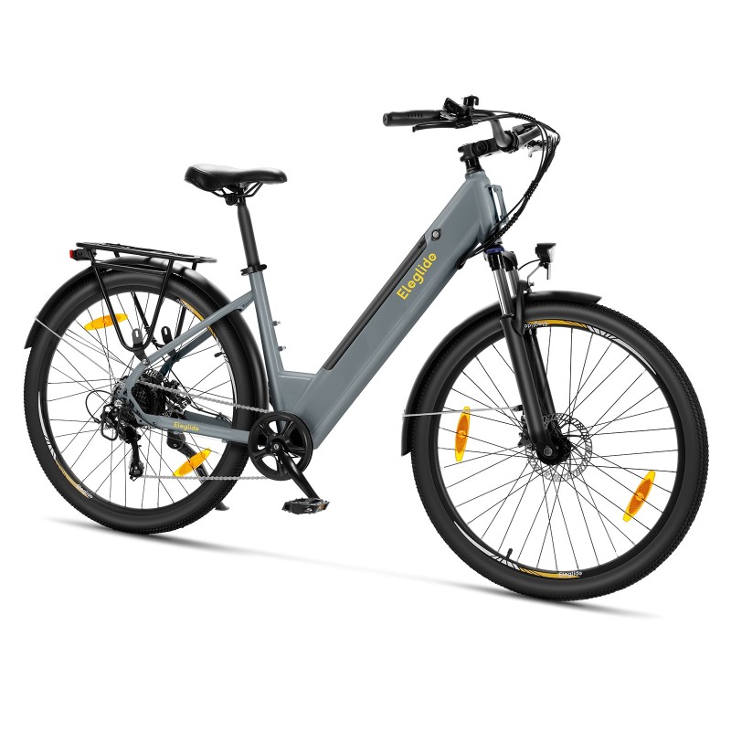 Eleglide T1 ST Grey EU Plug Step-Thru 27 5in 36V13Ah 250W E-Bike
