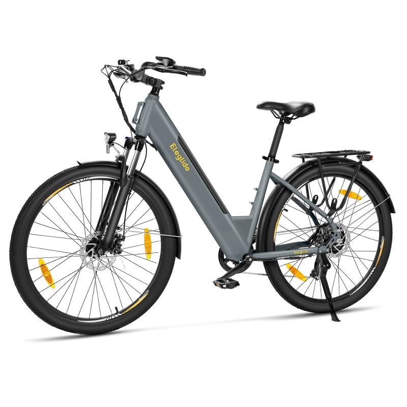 Eleglide T1 ST Grey EU Plug Step-Thru 27 5in 36V13Ah 250W E-Bike