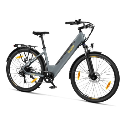 Eleglide T1 ST Grey EU Plug Step-Thru 27 5in 36V13Ah 250W E-Bike