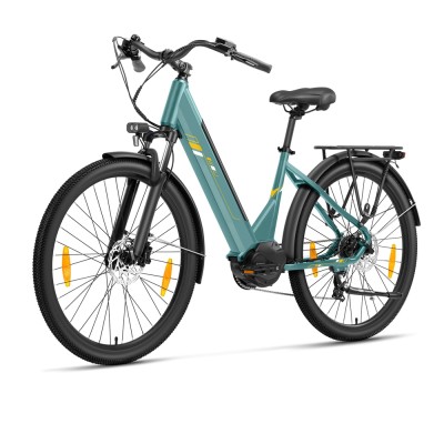 Urbano 3 Teal EU Plug Step-Thru 27 5in 36V13Ah 250W E-Bike