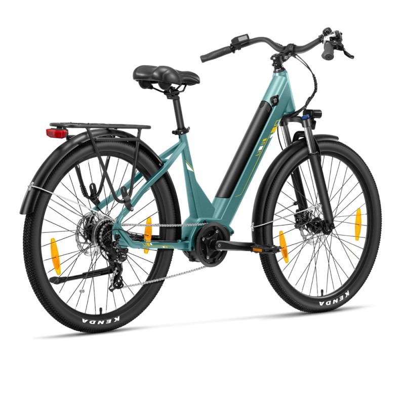 Urbano 3 Teal EU Plug Step-Thru 27 5in 36V13Ah 250W E-Bike