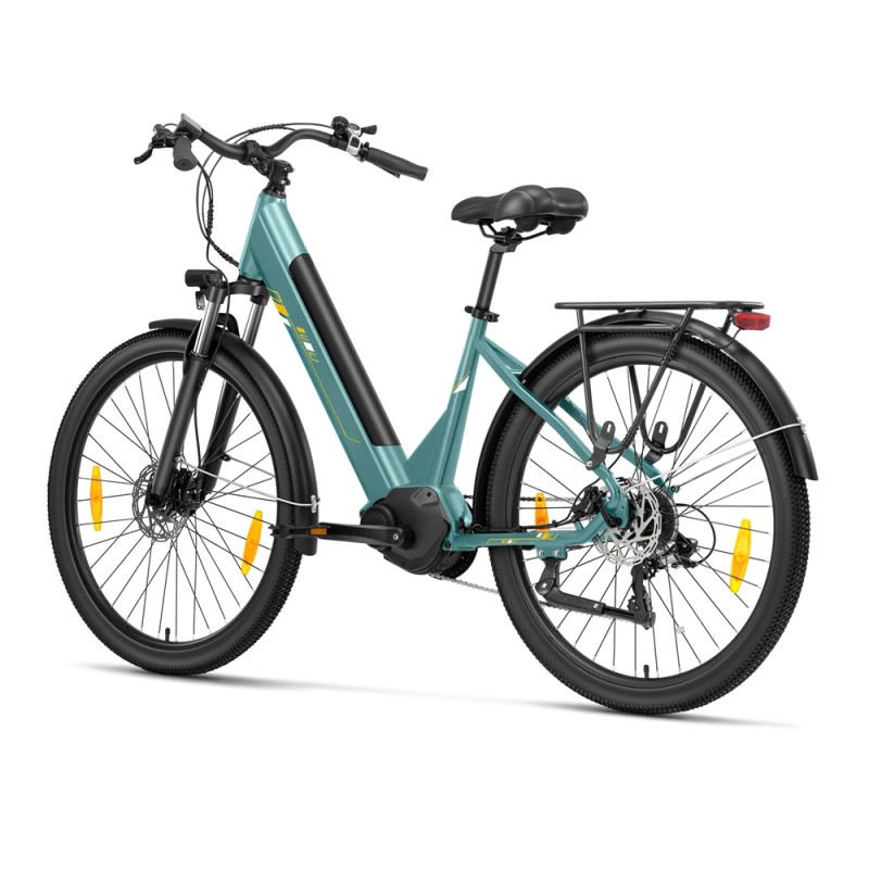 Urbano 3 Teal EU Plug Step-Thru 27 5in 36V13Ah 250W E-Bike