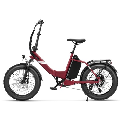 S3 Pro Red EU Plug Step-Thru 20in 48V27Ah 250W E-Bike