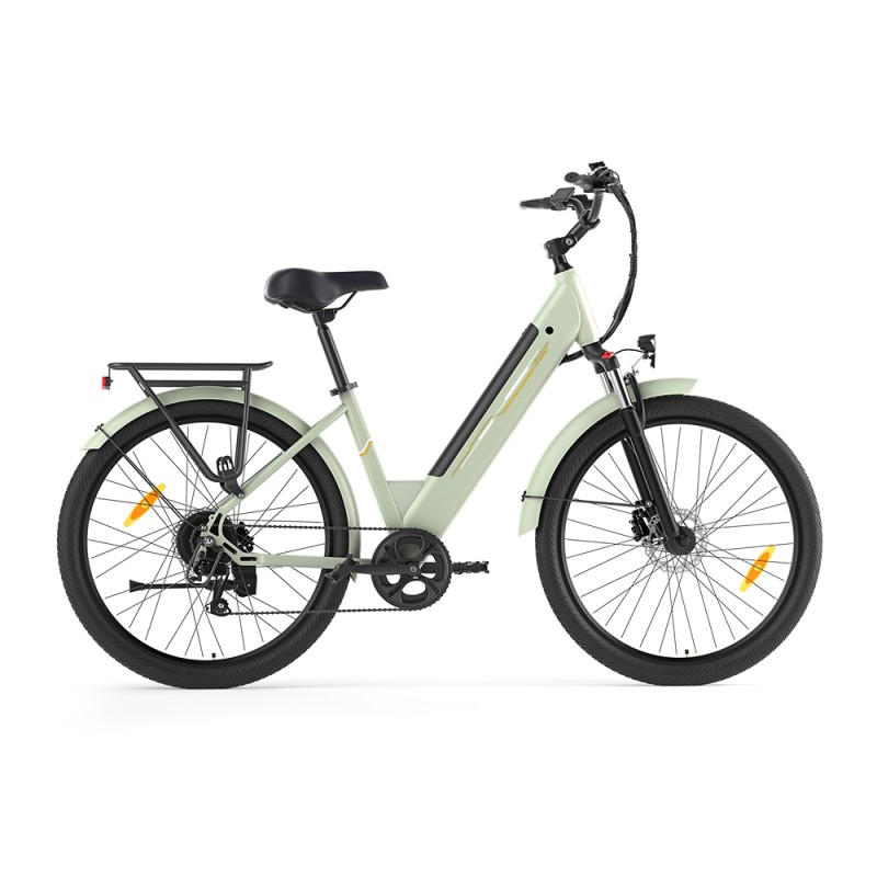 J1 Green EU Plug Step-Thru 36V15 6Ah 250W E-Bike
