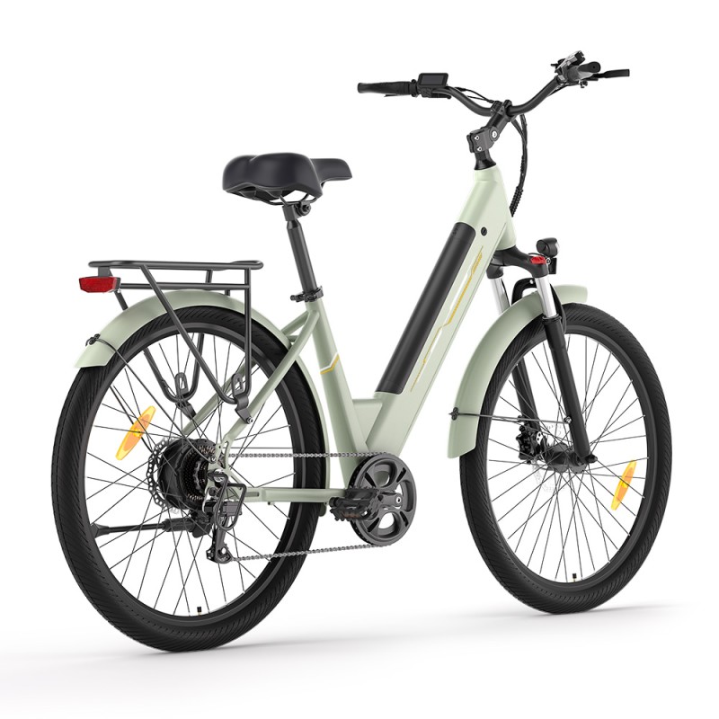 J1 Green EU Plug Step-Thru 36V15 6Ah 250W E-Bike