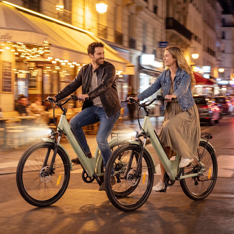 J1 Green EU Plug Step-Thru 36V15 6Ah 250W E-Bike