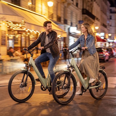 J1 Green EU Plug Step-Thru 36V15 6Ah 250W E-Bike