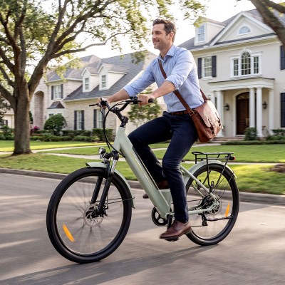 J1 Green EU Plug Step-Thru 36V15 6Ah 250W E-Bike