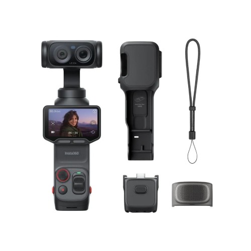 Insta360 Luna Ultra Standard Bundle – Kamera se stabilizátorem, duální objektivy Leica Summicron, odnímatelný 2" OLED dotykový d