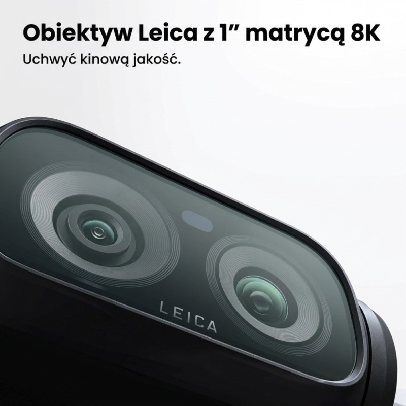 Insta360 Luna Ultra Standard Bundle – Kamera se stabilizátorem, duální objektivy Leica Summicron, odnímatelný 2" OLED dotykový d