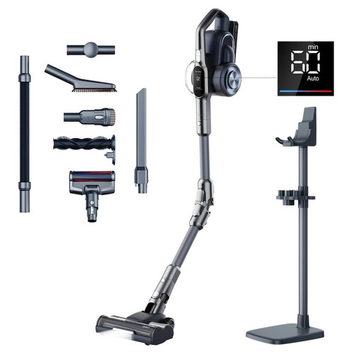 JIMMY H11 Pro Cordless Vacuum Cleaner  260AW Suction  90min Runtime  Brushless Motor  4 Modes  LED Display  for Carpets/Hard Flo