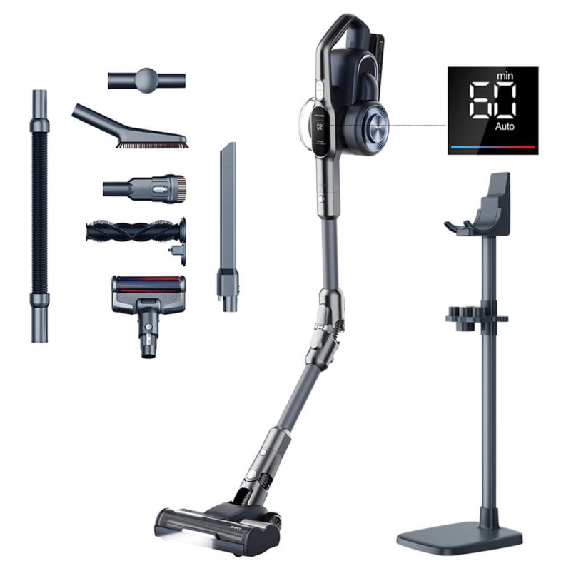 JIMMY H11 Pro Cordless Vacuum Cleaner  260AW Suction  90min Runtime  Brushless Motor  4 Modes  LED Display  for Carpets/Hard Flo