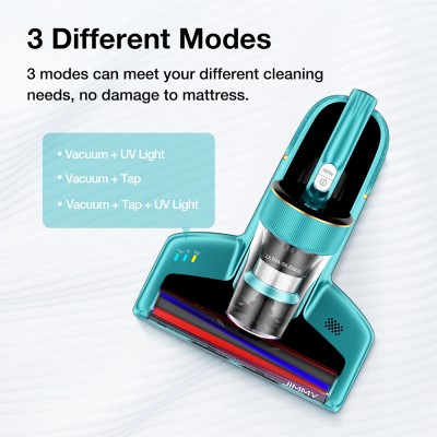 Jimmy BX6 Handheld Anti-Mite Vacuum Cleaner  600W  240mm Widened Suction Port  UV Lamp and Ultrasonic Technology - Blue