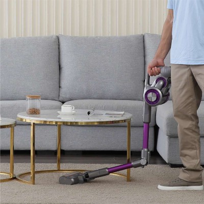 JIMMY JV85 Pro Handheld Wireless Vacuum Cleaner 200AW 8pcsx2500mAh LED Disply Screen 70Mins Run Time - Purple