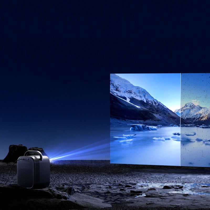 ETOE Seal Pro projektor s Google TV, 1300 ANSI, automatické zaostřování a korekce zkreslení – nová verze
