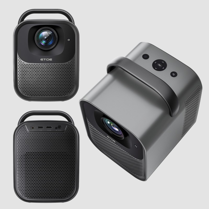 ETOE Seal Pro projektor s Google TV, 1300 ANSI, automatické zaostřování a korekce zkreslení – nová verze