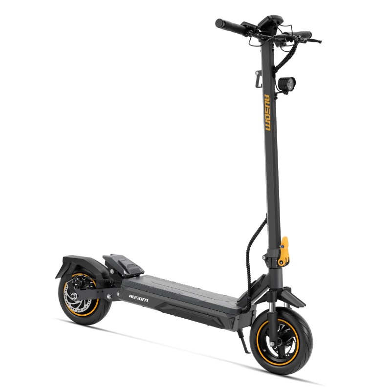 Ausom K20 Pro Elektrická koloběžka, 1000W motor, dojezd 90 km, odemykání pomocí NFC – tmavě šedá