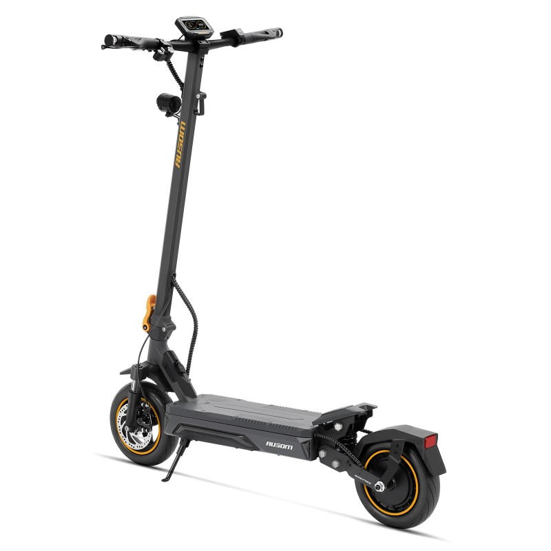 Ausom K20 Pro Elektrická koloběžka, 1000W motor, dojezd 90 km, odemykání pomocí NFC – tmavě šedá