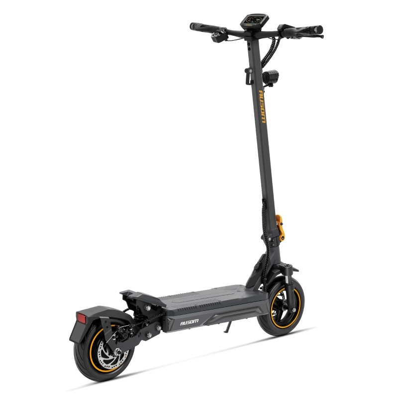 Ausom K20 Pro Elektrická koloběžka, 1000W motor, dojezd 90 km, odemykání pomocí NFC – tmavě šedá
