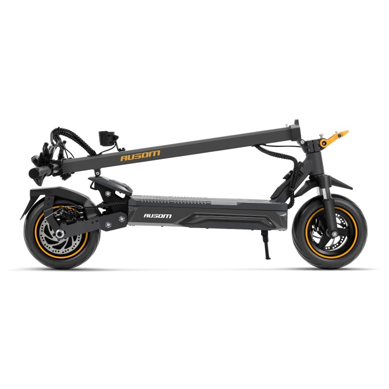 Ausom K20 Pro Elektrická koloběžka, 1000W motor, dojezd 90 km, odemykání pomocí NFC – tmavě šedá