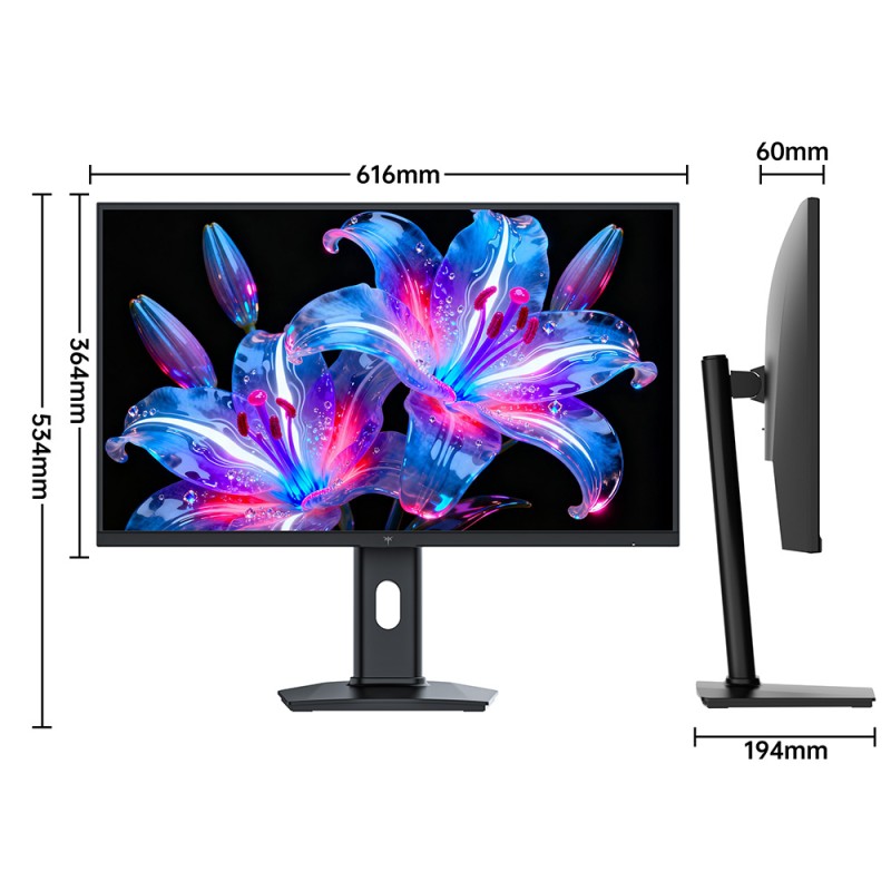 KTC H27T7P-2 Gaming Monitor27' 2560×1440 QHD 200Hz Overdrive to 210Hz