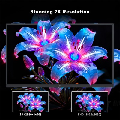 KTC H27T7P-2 Gaming Monitor27' 2560×1440 QHD 200Hz Overdrive to 210Hz