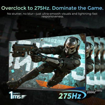 KTC H27E8 Gaming Monitor  27-inch 2560×1440 Fast IPS Screen  240Hz Refresh Rate 