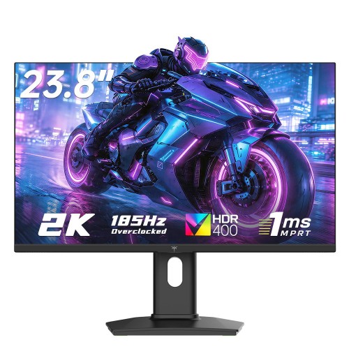 KTC H24T7 gaming monitor 23 8 inch 2560*1440 QHD 180Hz Overclock to 185Hz