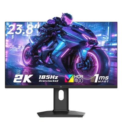 KTC H24T7 gaming monitor 23 8 inch 2560*1440 QHD 180Hz Overclock to 185Hz