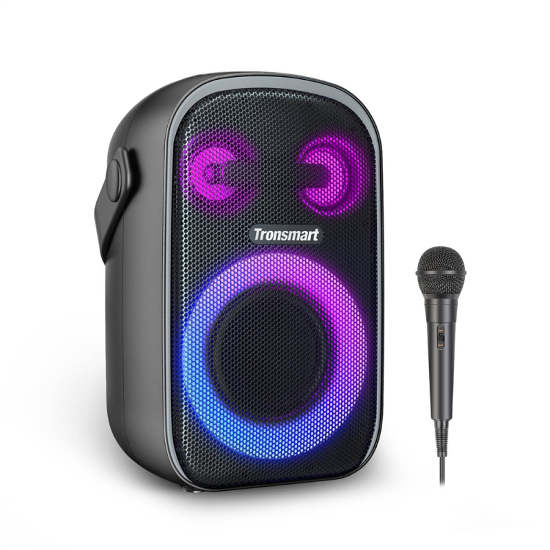 Tronsmart Halo 110 Bluetooth Speaker with Wired Karaoke Microphone  Supports Karaoke  60W Superb Stereo Sound  BT5 3