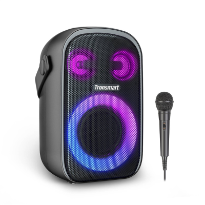 Tronsmart Halo 110 Bluetooth Speaker with Wired Karaoke Microphone  Supports Karaoke  60W Superb Stereo Sound  BT5 3