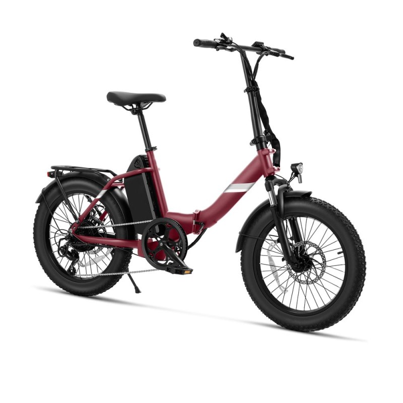 S3 Red EU Plug Step-Thru 20in 36V13Ah 250W E-Bike